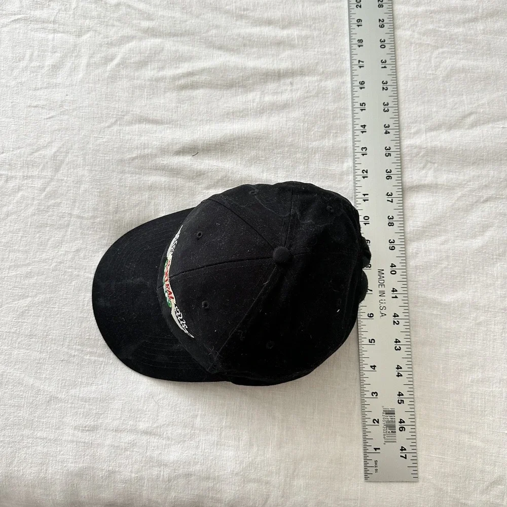 Central Perk Slideback Hat Black Stained Adjustable Embroidered 6 Panel‎ FRIENDS